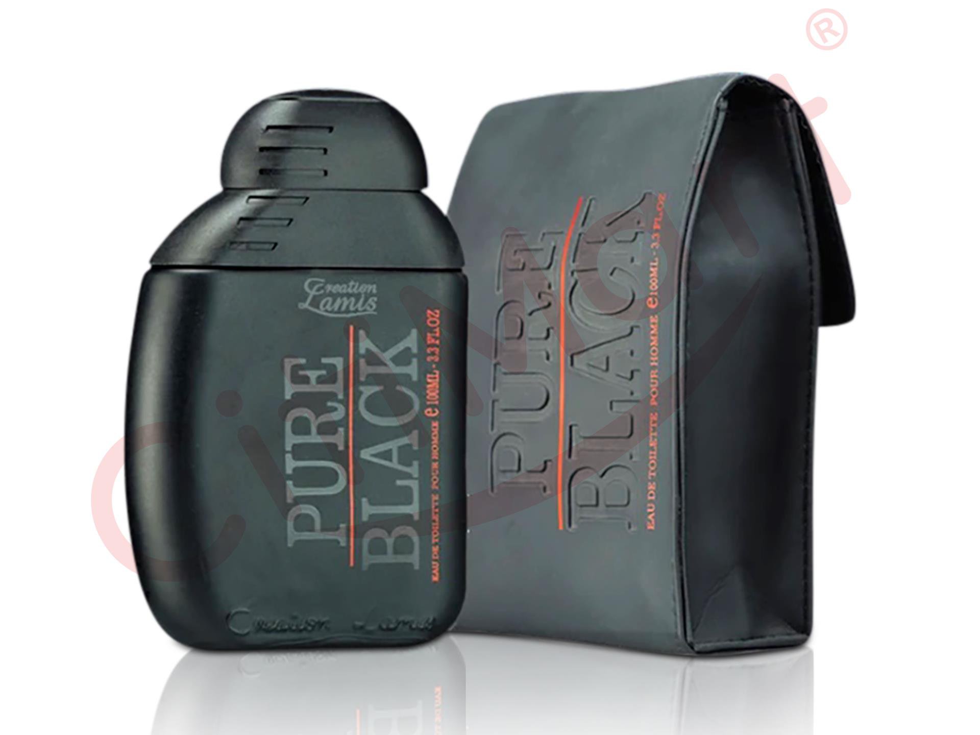 Picture of International UAE product Body perfume party scent Creation Lamis Pure BLack perfume  - 100 ml