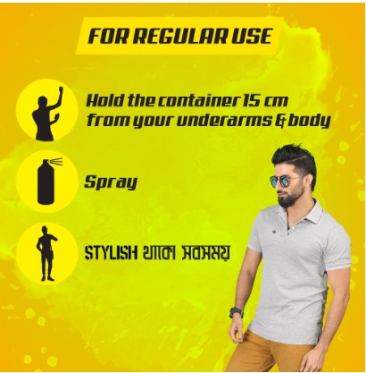 Picture of International ndian product Set Wet COOL AVATAR body spray  - 150 ml