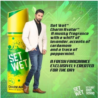 Picture of Indian product Set Wet CHARM AVATAR body spray  - 150 ml