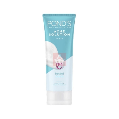 Picture of International Indonesian product POND,S ACNE SOLUTION face wash used for male/female -100 gm