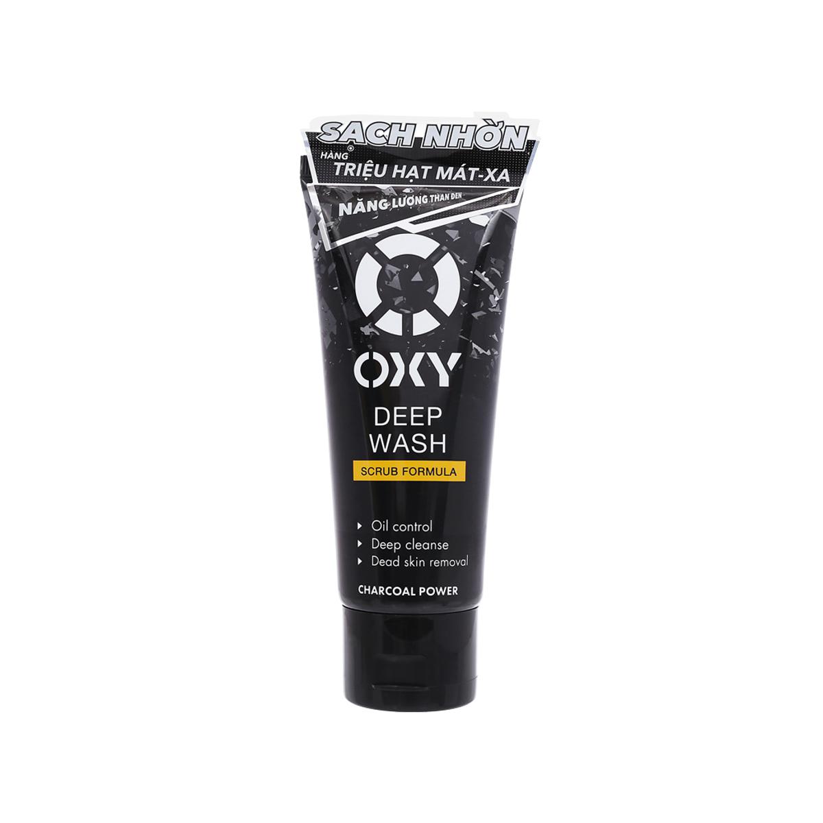 Picture of International Japan product Skin care OXY Deep Wash face wash used for male - 100 gm