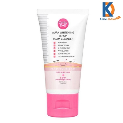 Picture of International Thailand product Skin care Cathy Doll Aura Whitening Serum Foam cleanser - 100 ml