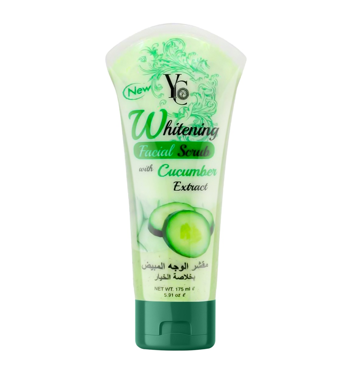 Picture of International Thailand product Skin care YC Whitening Cucumber Extract face Scrub used for male/female - 175 ml