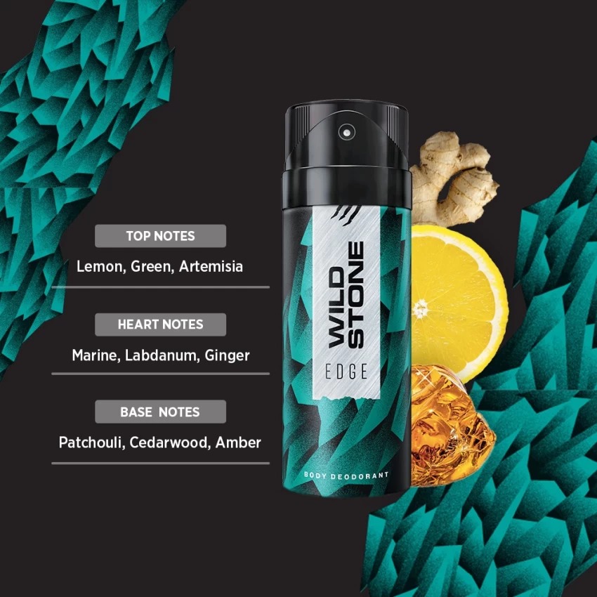Picture of Indian product Body Spray Wild Stone Edge Deodorants Body Spray for Men, 150 ml