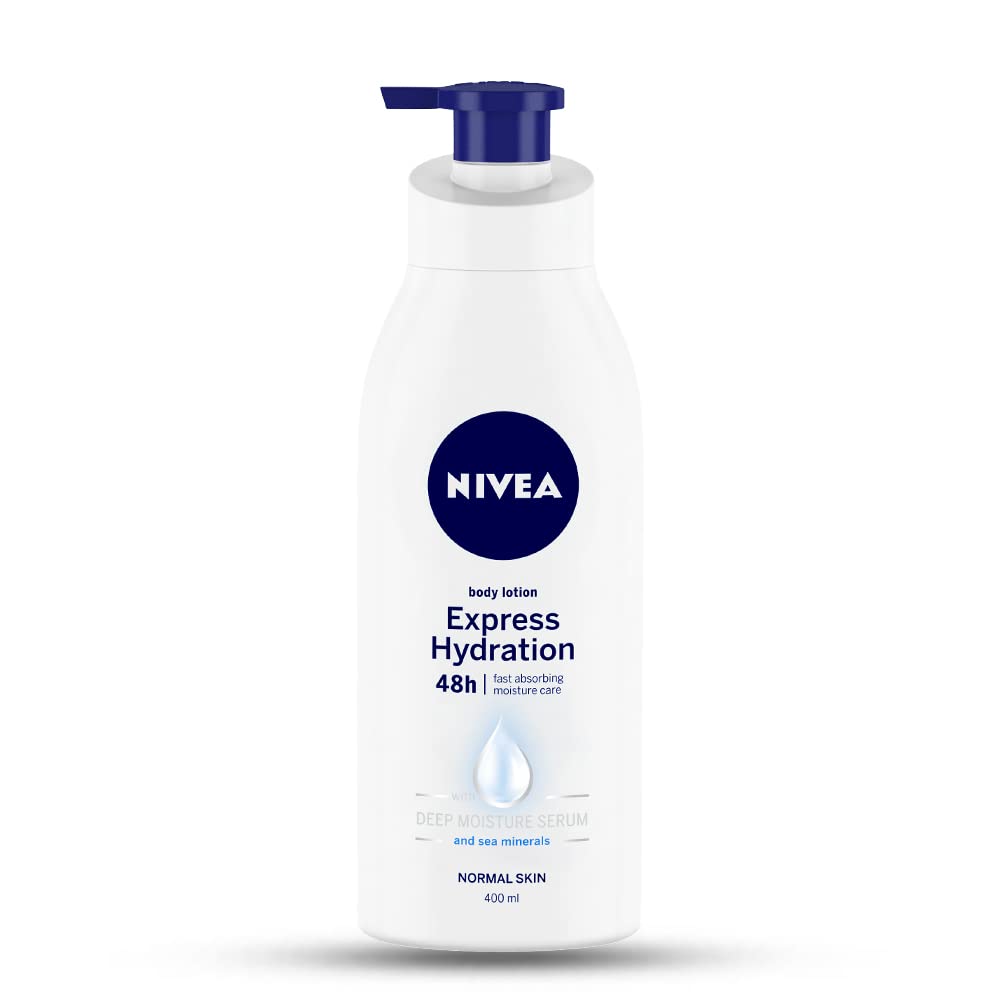 Picture of International Germany product Nivea Express Hydration Body Lotion used for male/ female - 400 ml
