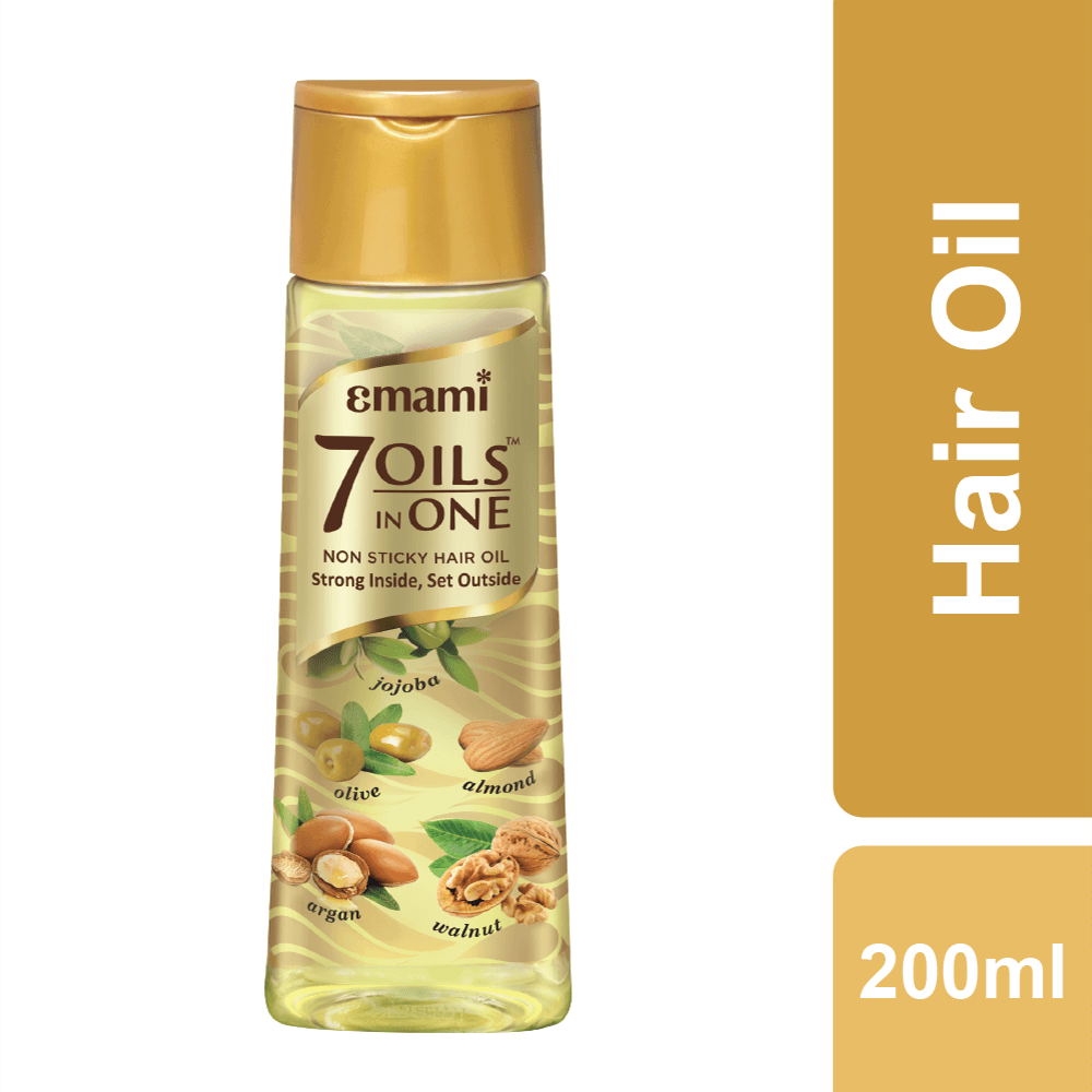 Picture of Indian Product Emami 7 Oils In one Hair oil used For male /female -200 Ml