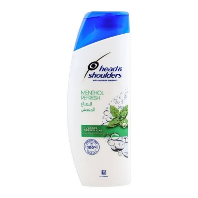 Picture of International UAE product Head & shoulders Menthol refreshe Anti dandruff shampoo 400 Ml