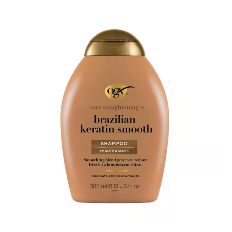 Picture of International Greece product Ogx Brazilian keratin smooth shampoo 385 ML