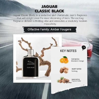 Picture of international France product Jaguar Classic black Perfume 100 Ml