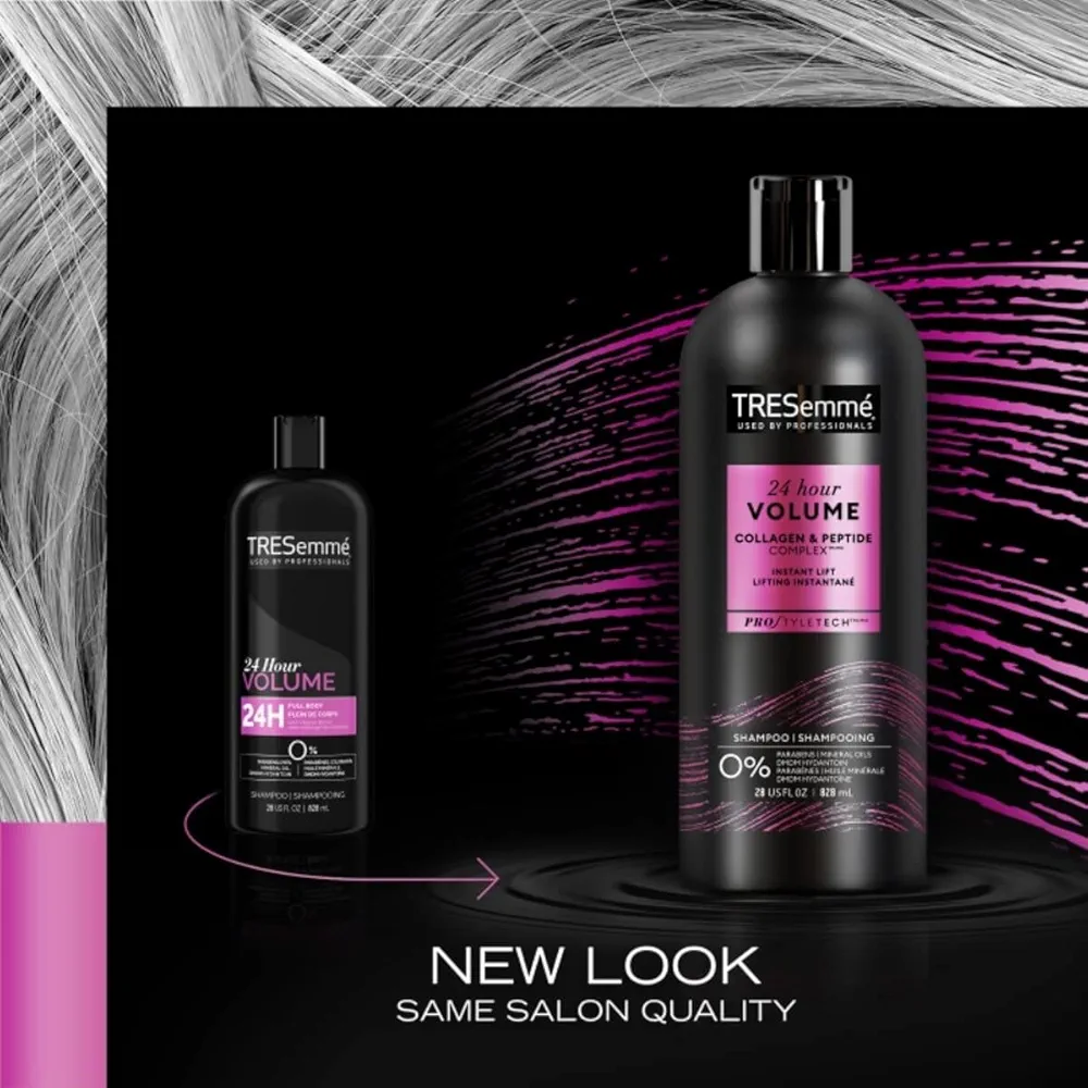 Picture of International Canadian Product Tresemme 24 hours Volume shampoo Used For male/female -828 Ml