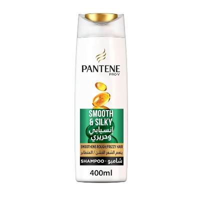 Picture of International UAE product Pentene pro-v silky & smooth shampoo 400 Ml