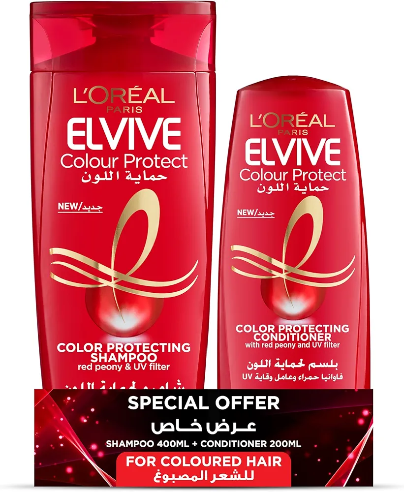 Picture of International Egypt Product Loreal Elvive colour protect shampoo used for Male/female 400 Ml