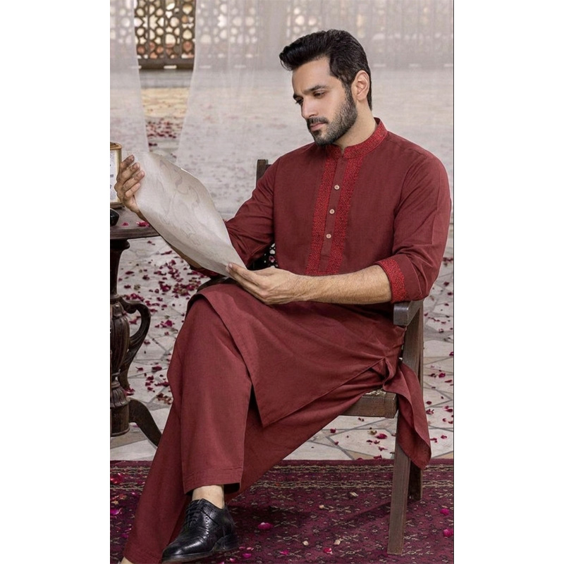 Picture of স্নো এলিগ্যান্স এমব্রয়ডারি পাঞ্জাবি