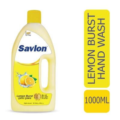 Picture of Savlon Hand Wash Lemon Burst  1 Liter New