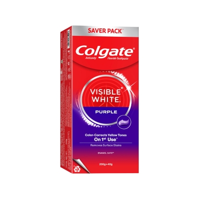 Picture of Colgate Visible White Purple 200g + 20%