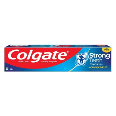 Picture of Colgate Strong Teeth Dental Cream  Toothpaste 34g