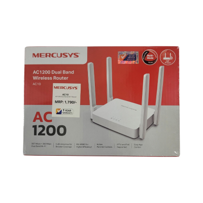 Picture of Mercusys AC10 AC1200 Dual Band WiFi Router