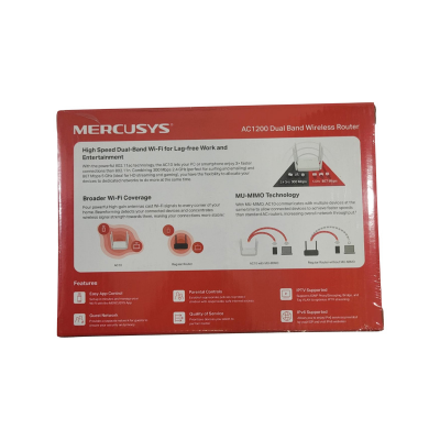 Picture of Mercusys AC10 AC1200 Dual Band WiFi Router