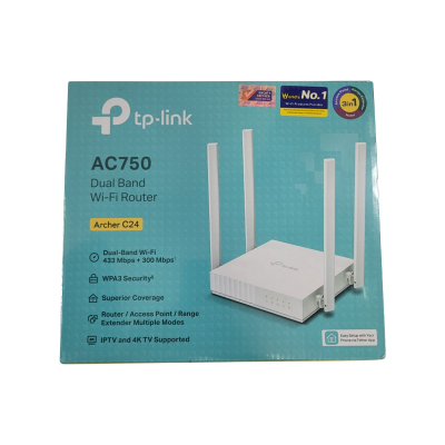 Picture of TP-Link Archer C24 AC750 Dual-Band WiFi Router