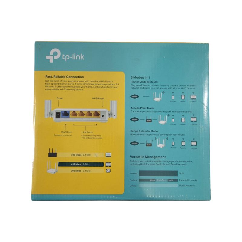 Picture of TP-Link Archer C24 AC750 Dual-Band WiFi Router