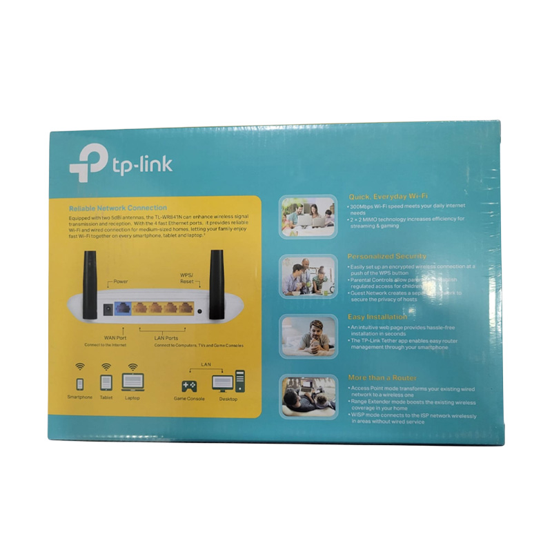 Picture of 300Mbps Wireless N SpeedTL-WR841N