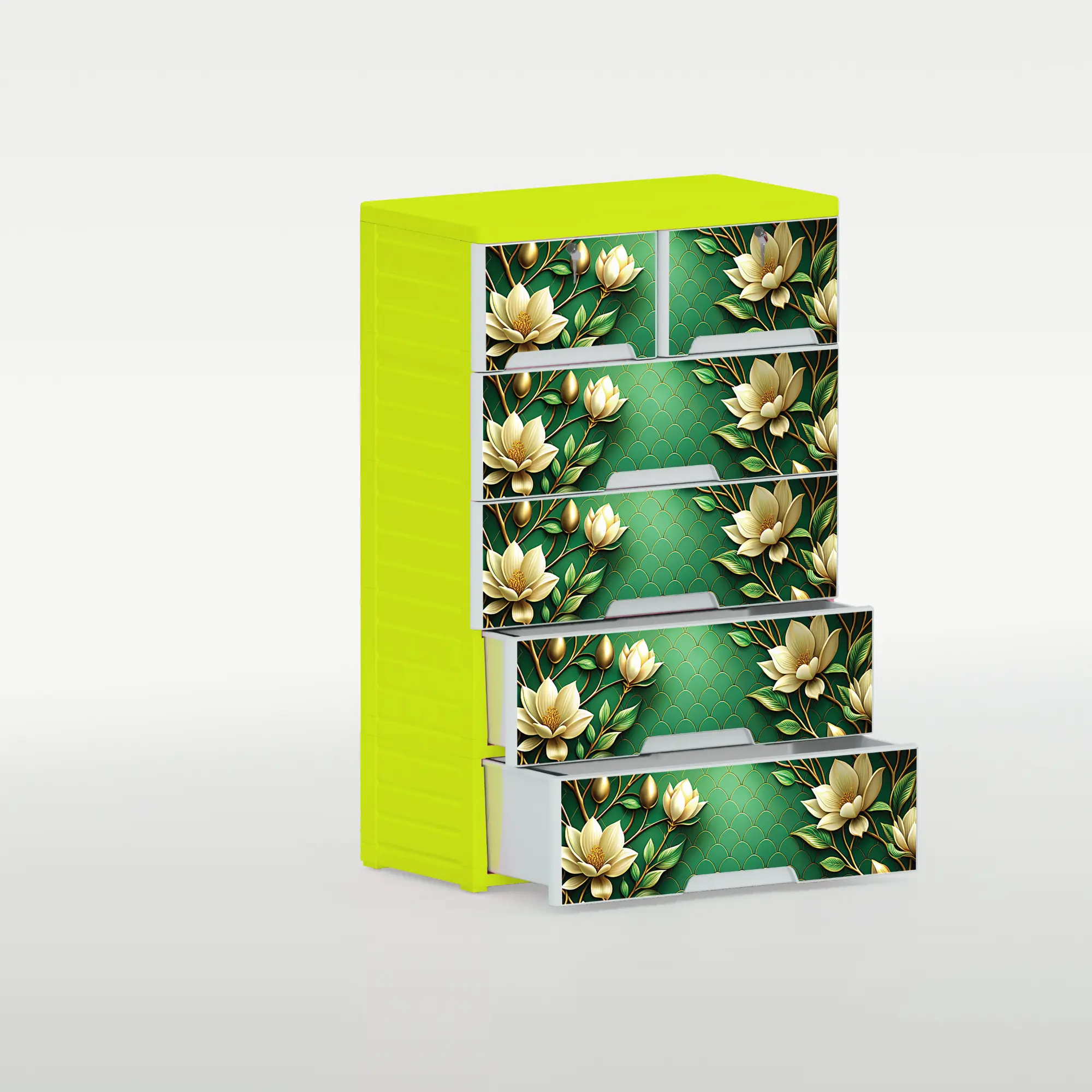 Picture of RFL Wardrobe Double 5D KD Elite - Magnolia