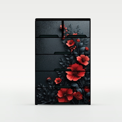 Picture of RFL Wardrobe Double 5D KD Deluxe - Crimson