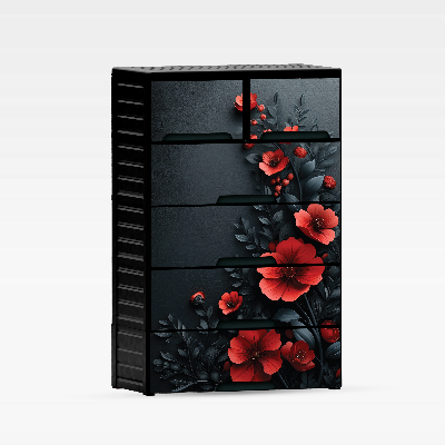 Picture of RFL Wardrobe Double 5D KD Deluxe - Crimson