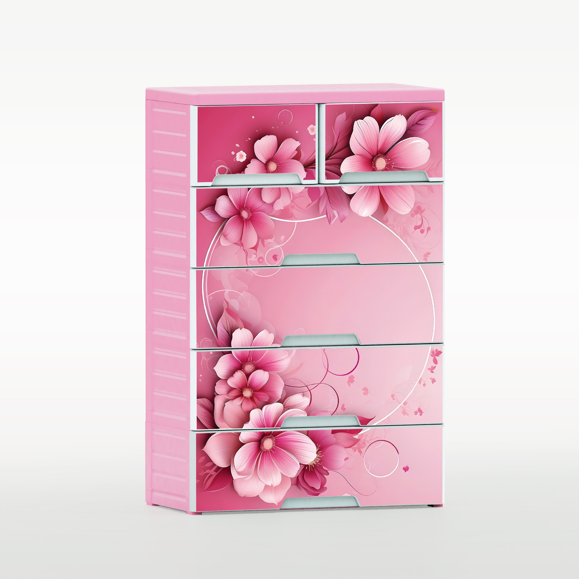 Picture of RFL Wardrobe Double 5D KD Deluxe - Daisy