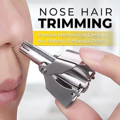 Picture of Effortlessly Fresh  Washable Portable Ear And Nose Hair Trimmer For Men And Women