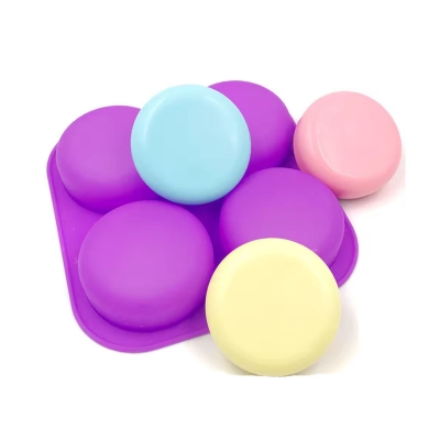 Picture of Silicone Mould Round, For Making Soap- Food Grade