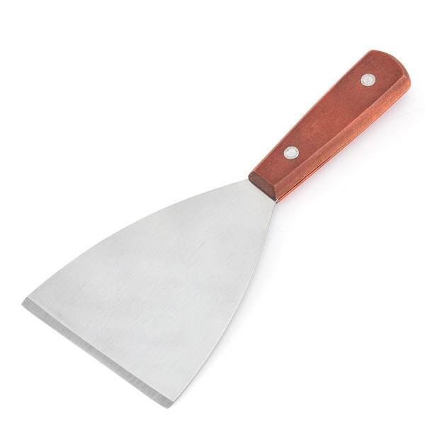 Picture of Stainless Steel Putty Knife / Scraper Tool with Wooden Handle