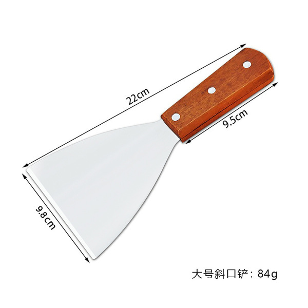 Picture of Stainless Steel Putty Knife / Scraper Tool with Wooden Handle