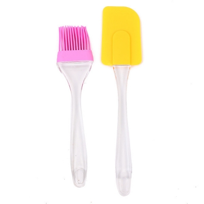 Picture of High Temperature Resistant Silicone Brush Kitchen Barbecue Food Grade Cake Baking Tool Egg Tart Chocolate Food Grade Silicone Brush
