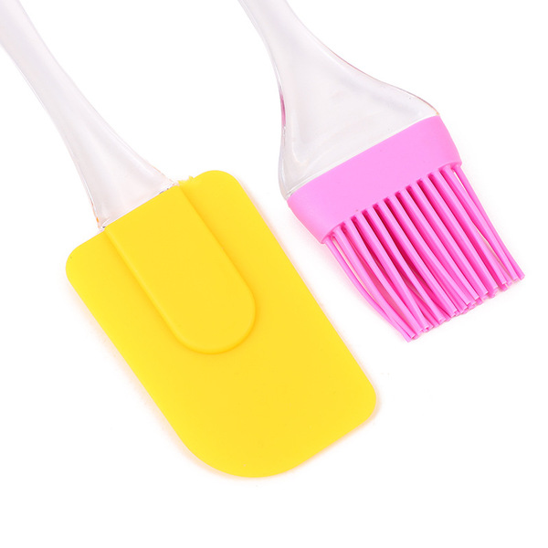 Picture of High Temperature Resistant Silicone Brush Kitchen Barbecue Food Grade Cake Baking Tool Egg Tart Chocolate Food Grade Silicone Brush