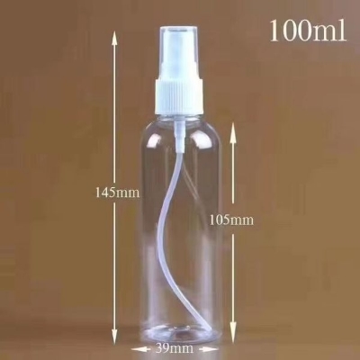 Picture of Spray bottle Transparent plastic bottle Combo Package - 4 pcs