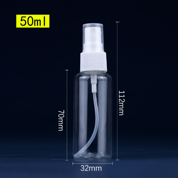 Picture of Spray bottle Transparent plastic bottle Combo Package - 4 pcs