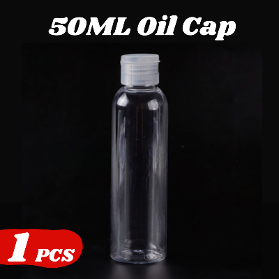 Picture of Plastic Oil Bottle Tiptop Cap 50Ml Transparent- 1 pcs