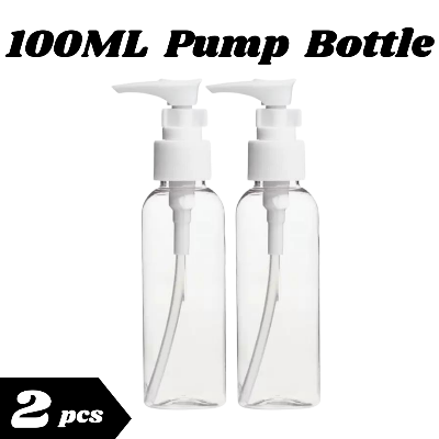 Picture of Pump Spray Bottle 100ml - White 2 Pcs