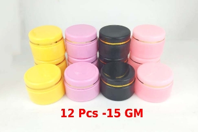 Picture of 15gm Empty Jar Cream container-12 Pcs
