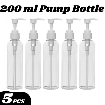 Picture of Pump Spray Bottle 200ml - White 5 Pcs