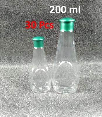 Picture of 200 Ml Diamond Shape Organic Oil Empty Bottle 30 Pcs