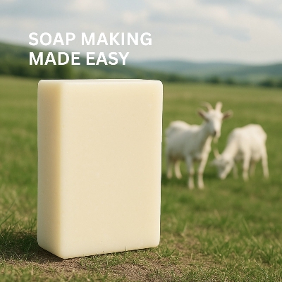 Picture of Goat Milk Soap Base For Handmade Goat Milk Soap 500GM