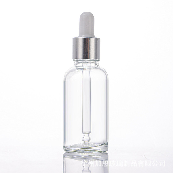 Picture of 30ml Serum Clear Glass Dropper Bottles 3 PCS
