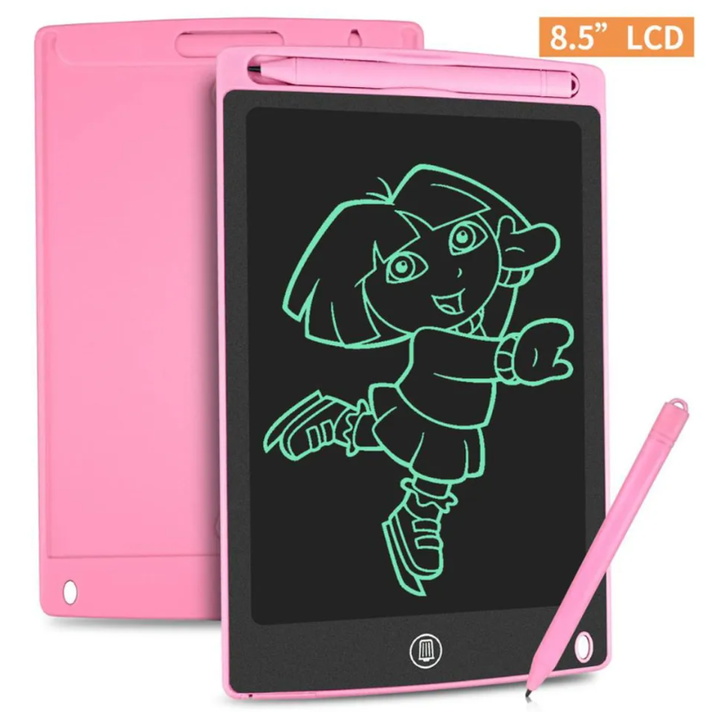 Picture of 8.5 Inch LCD Writing Tablet Digital Graphic Tablets Electronic Handwriting LCD Drawing Toy Tableta Magic Pad Baoard for Kids Gift Red Black green pink green colour