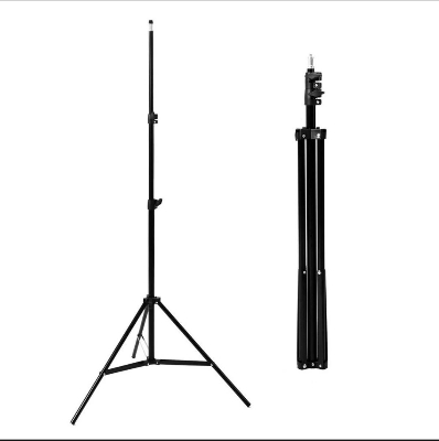 Picture of 7' Feet Long Ring Light Stand Aluminium Body - Black