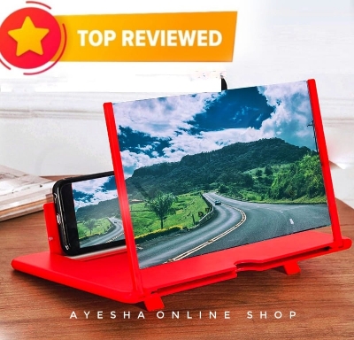 Picture of 8.5 Inch 3D Glass Magnifier Mobile Screen Amplifier Foldable Display - Multi