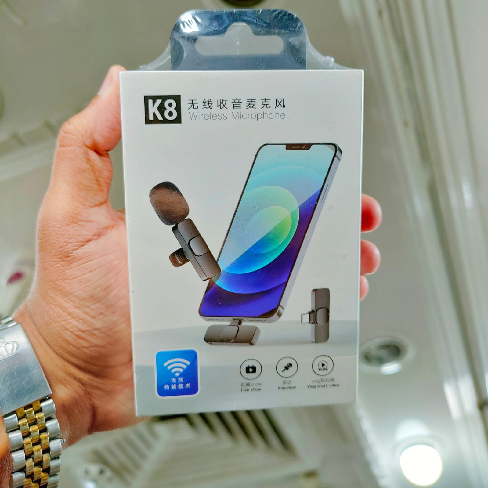Picture of K8 Warless Microphone For Smart Phone Type-C
