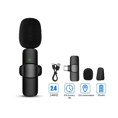 Picture of K8 Wireless Bluetooth Microphone Type-C for Smartphones