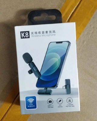 Picture of K8 Wireless Bluetooth Microphone System for Smartphones, Type-C Compatible - K8 Type C Single